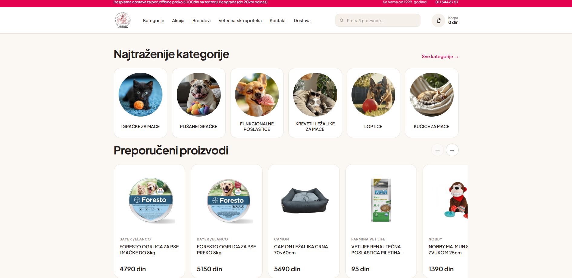 Projekat Ljubimci Pet Shop